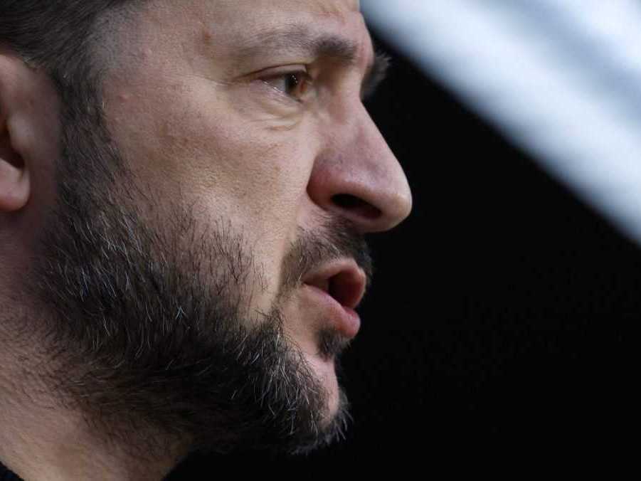 Ukrajinský prezident Volodymyr Zelenskyj.