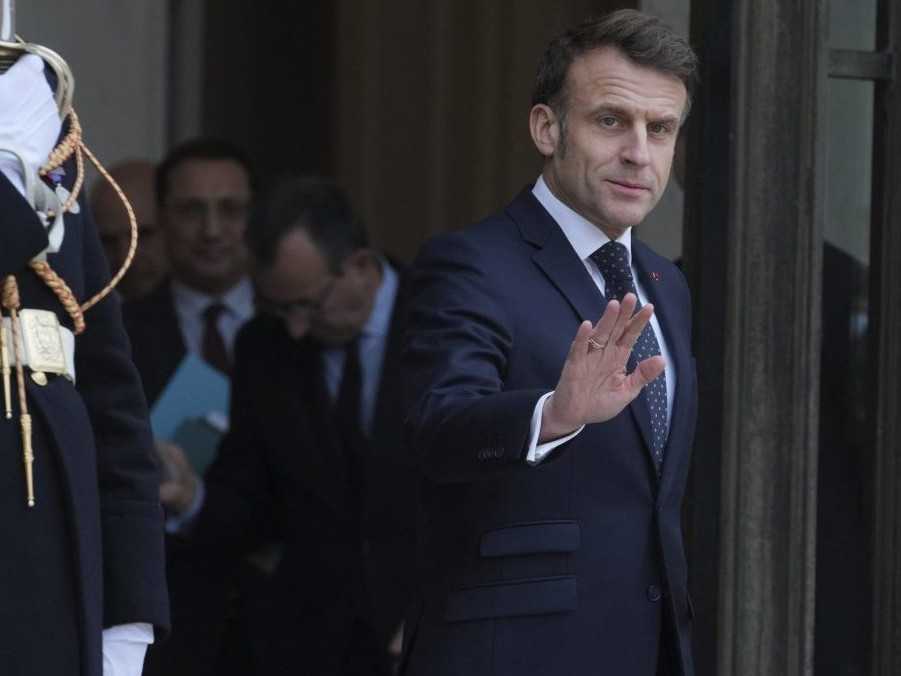 Francúzsky prezident Emmanuel Macron.