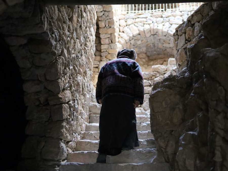 Zábery z kláštora v Sýrii.