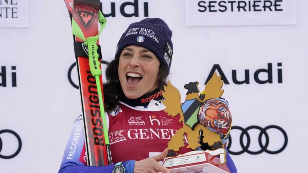 Brignoneová triumfovala aj v druhom obrovskom slalome SP v Sestriere. Upevnila si tak post líderky celkového poradia