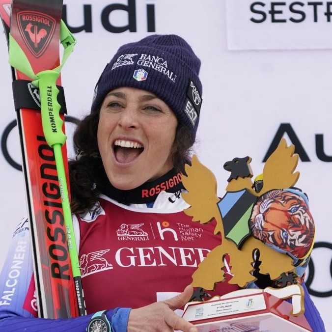 Brignoneová triumfovala aj v druhom obrovskom slalome SP v Sestriere. Upevnila si tak post líderky celkového poradia