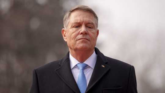 Na snímke Klaus Iohannis.