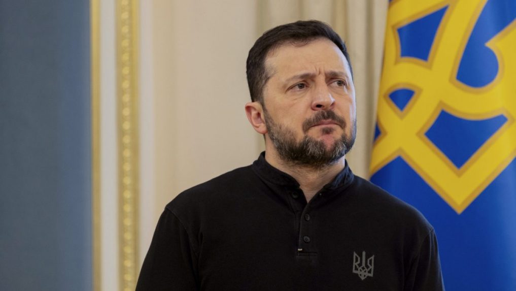 Ukrajinský prezident Volodymyr Zelenskyj.