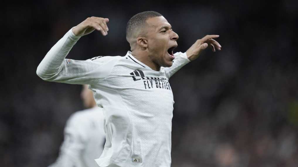 Hráč Realu Madrid Kylian Mbappe.