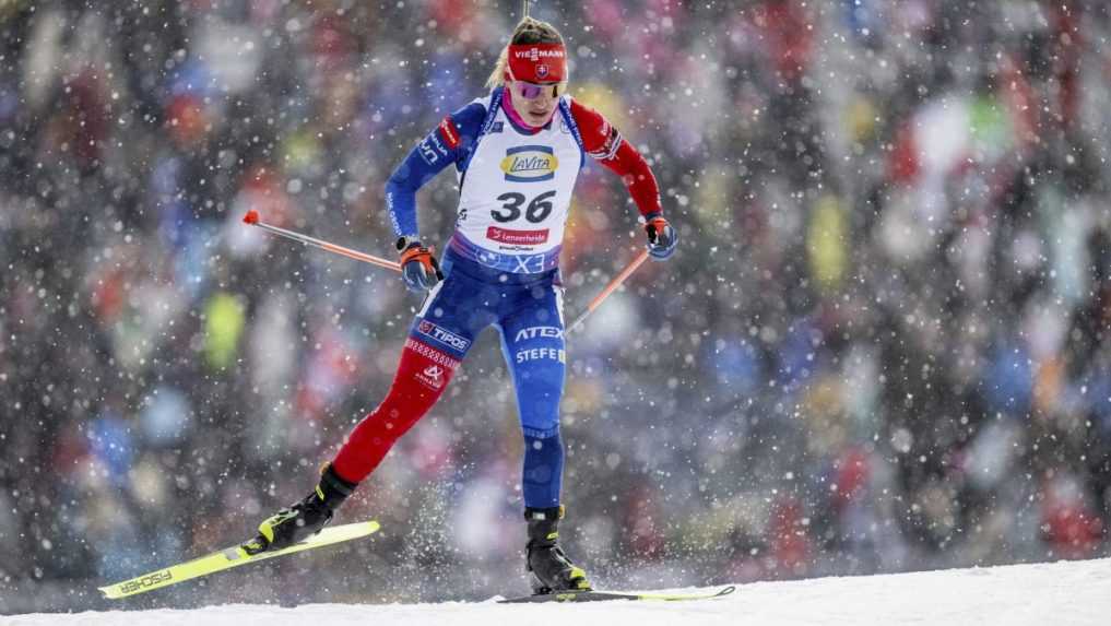 VIDEO: Slovenky nepodržala v rýchlostných pretekoch na MS streľba. Triumf oslavuje Francúzka Braisazová-Bouchetová