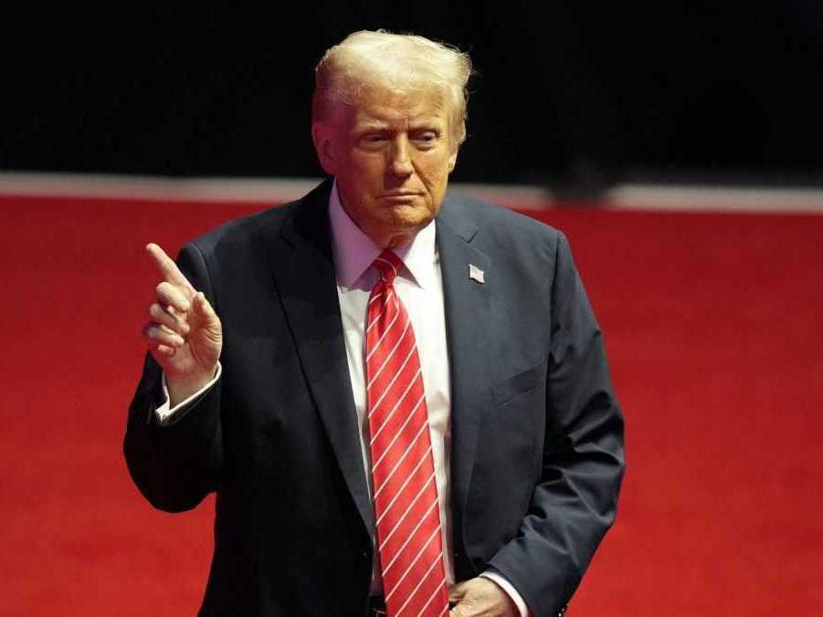 Na snímke Donald Trump.