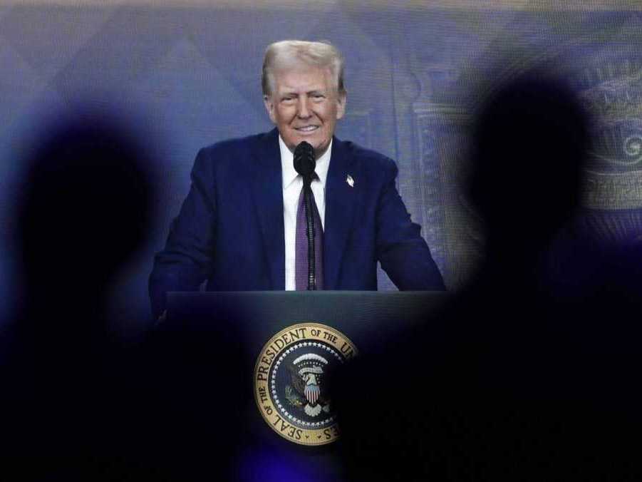 Na snímke americký prezident Donald Trump.