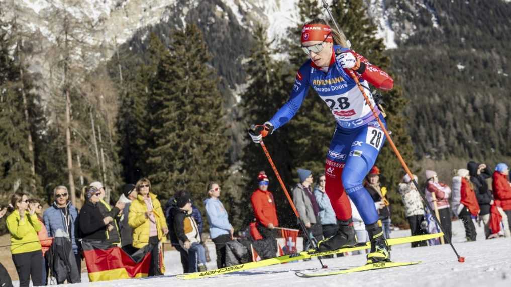 Kapustová pri svojom debute na MS najlepšou Slovenkou vo vytrvalostných pretekoch. Skúsené duo opäť nepodržala streľba