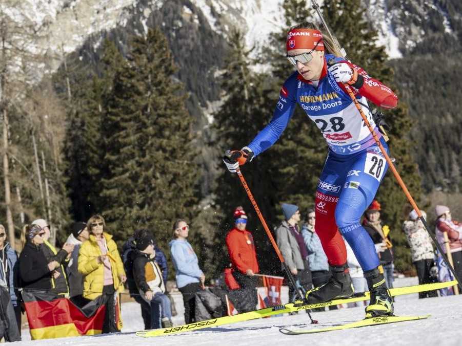 Kapustová pri svojom debute na MS najlepšou Slovenkou vo vytrvalostných pretekoch. Skúsené duo opäť nepodržala streľba