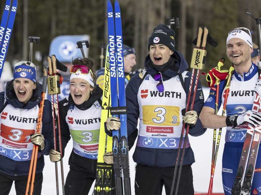 Francúzski biatlonisti