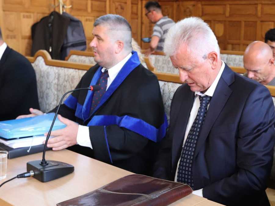 Na archívnej snímke Jozef Brhel počas pojednávania na ŠTS: