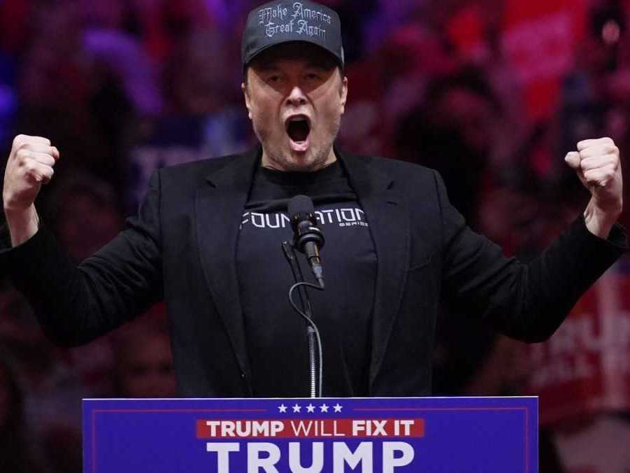 Na snímke Elon Musk.