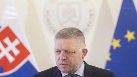 Na snímke predseda vlády SR Robert Fico zo Smeru-SD.