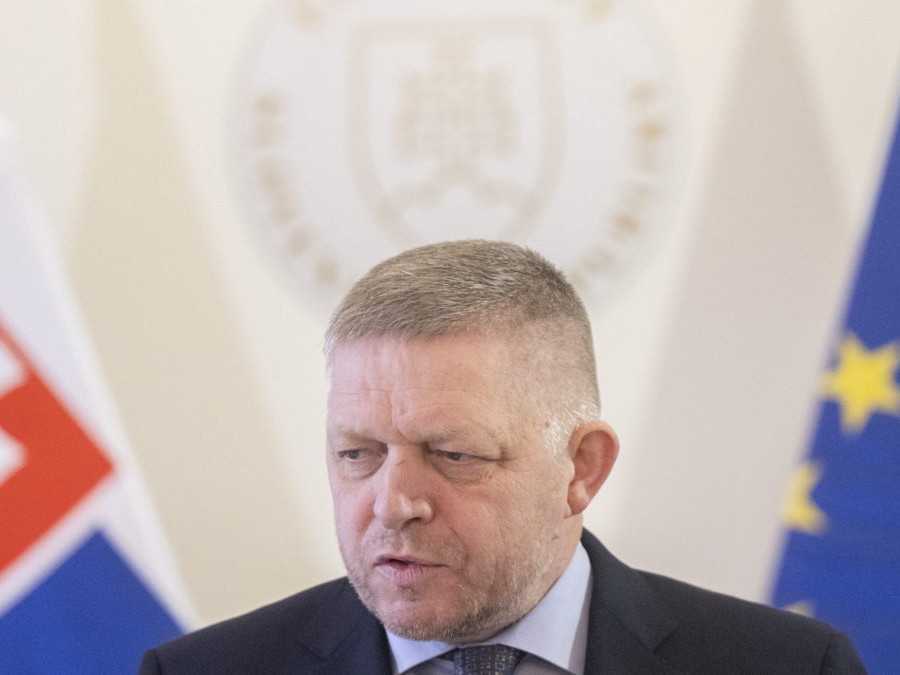 Na snímke predseda vlády SR Robert Fico zo Smeru-SD.