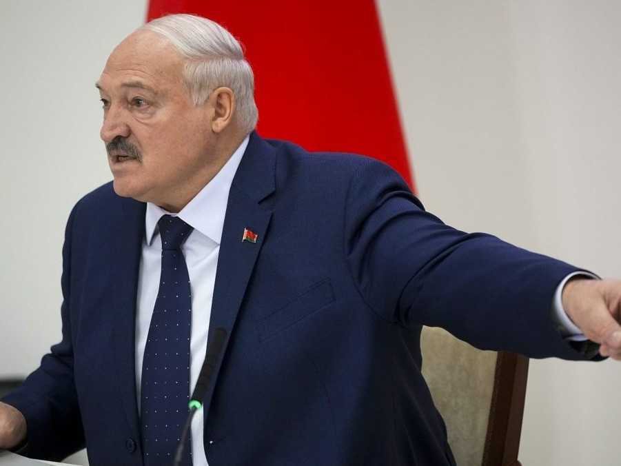 Na snímke bieloruský prezident Alexandr Lukašenko.