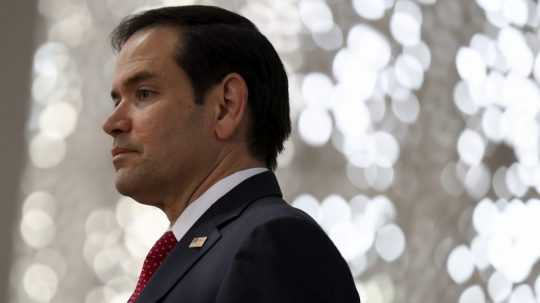 Minister zahraničných vecí USA Marco Rubio.