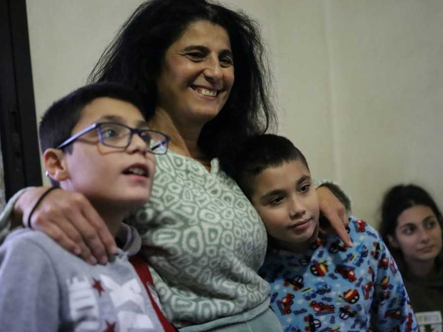 Palestínski utečenci v tábore Dbayeh.