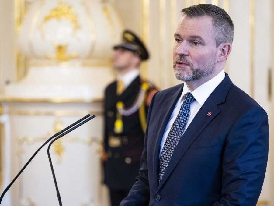 Na snímke prezident SR Peter Pellegrini.