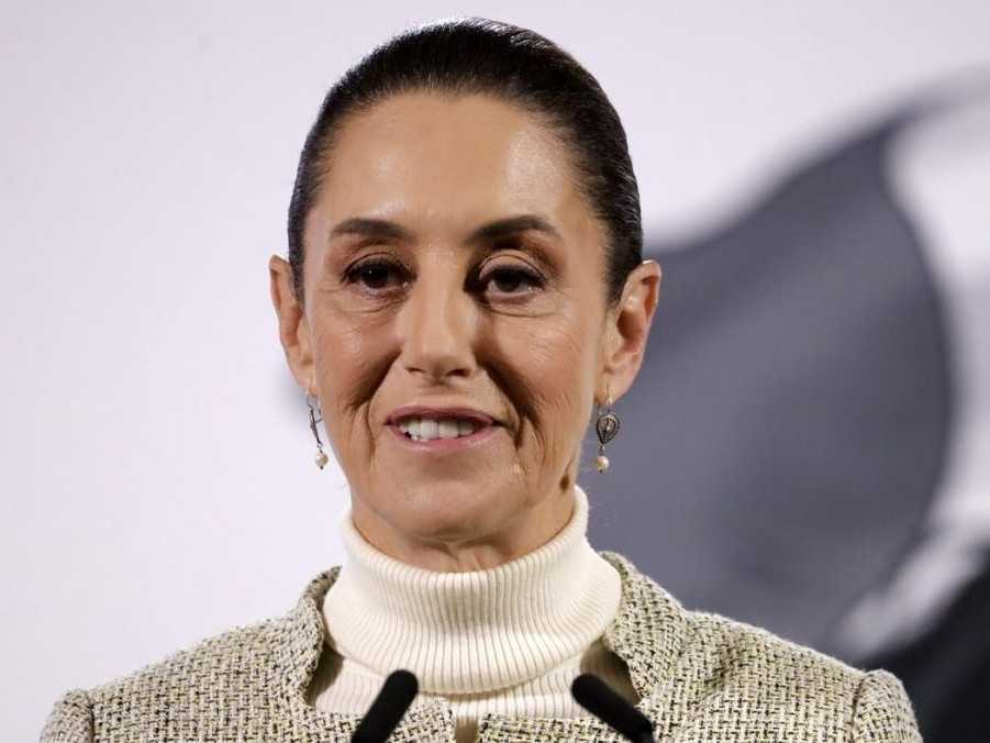 Na snímke Claudia Sheinbaumová.