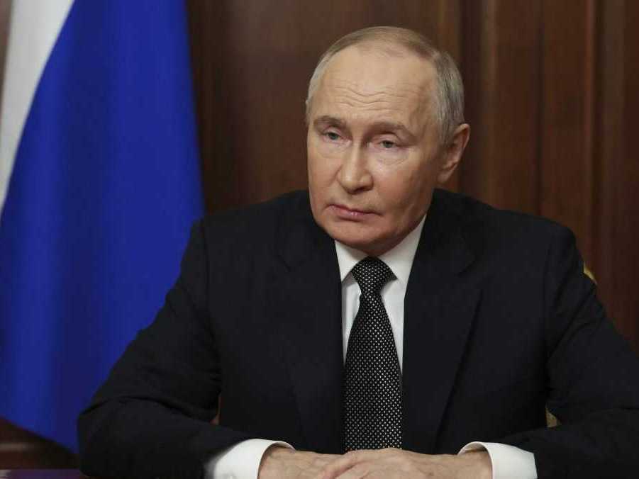 Ruský prezident Vladimir Putin.