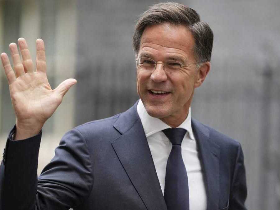 Na snímke Mark Rutte.