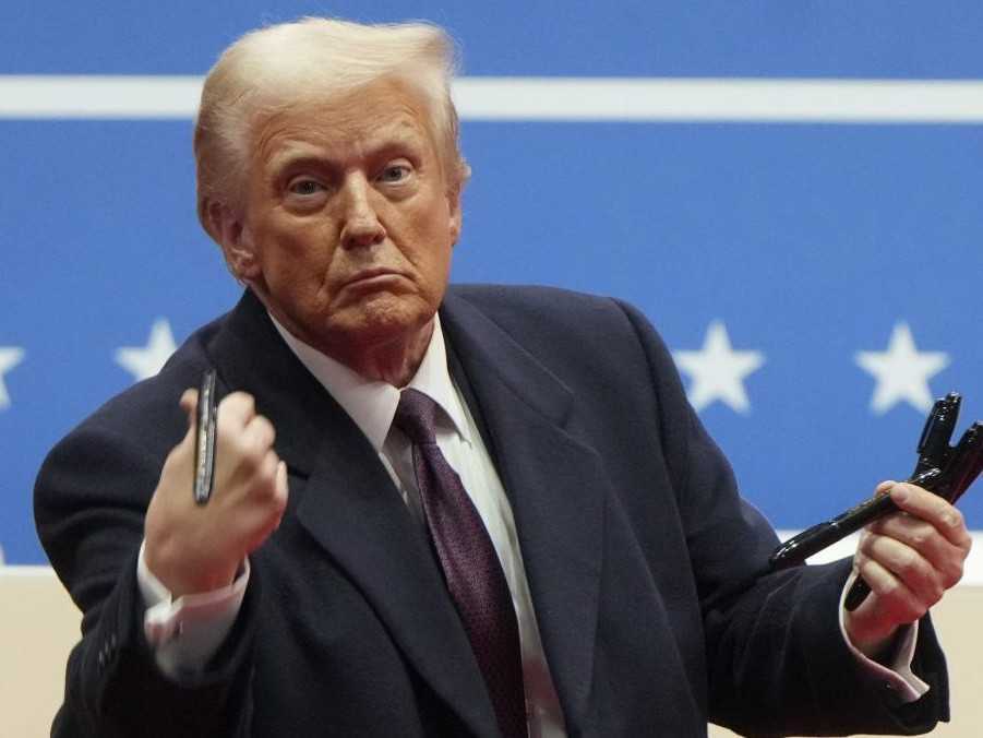 Na snímke Donald Trump.