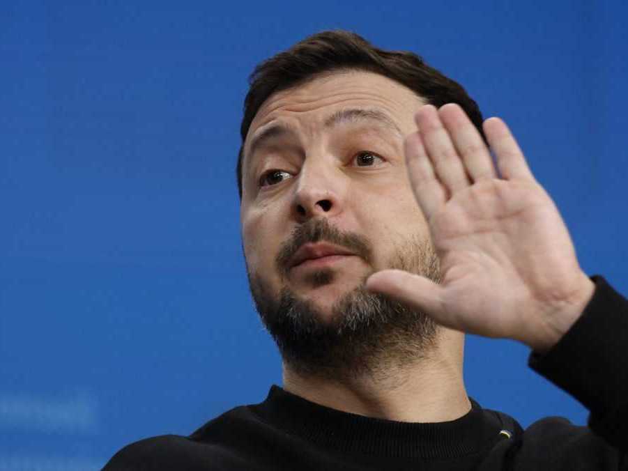 Ukrajinský prezident Volodymyr Zelenskyj.