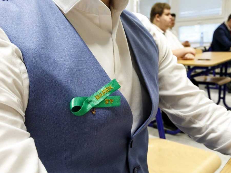 Ilustračná snímka maturanta.