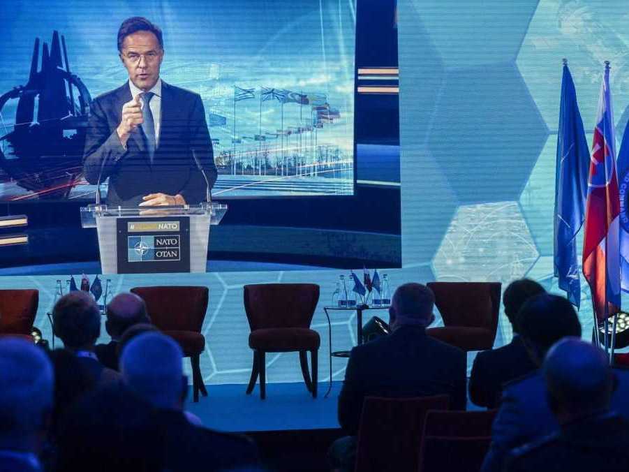 Generálny tajomník NATO Mark Rutte.