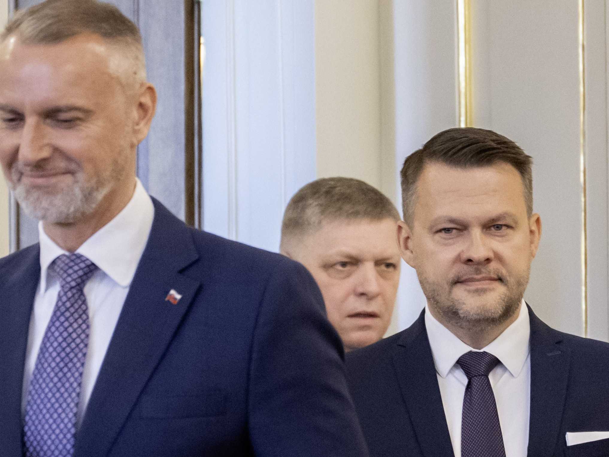 Richard Raši, Samuel Migaľ a Robert Fico