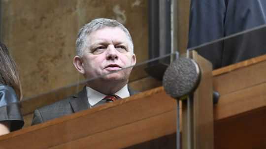 Na snímke predseda vlády SR Robert Fico (SMER-SD).