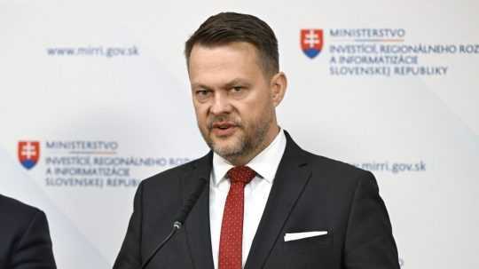 Minister investícií, regionálneho rozvoja a informatizácie Samuel Migaľ.