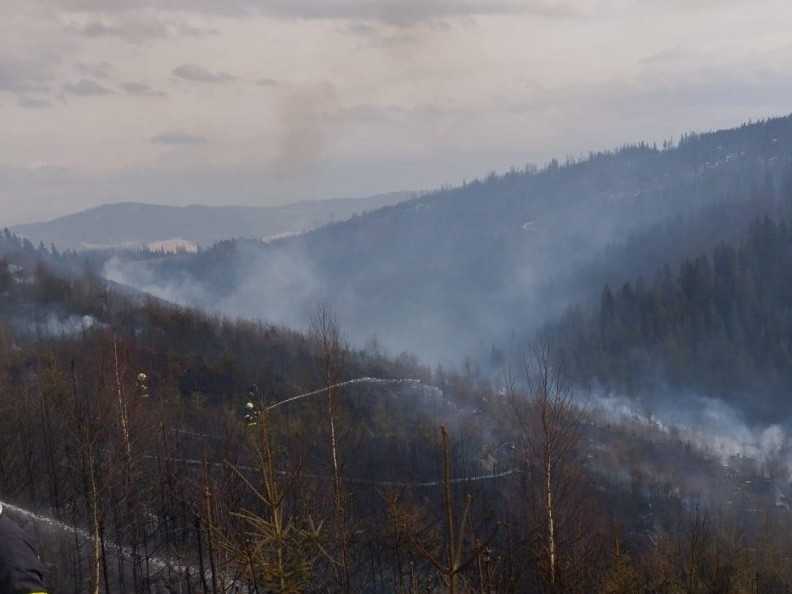 V lese na Orave vypukol požiar: Hasiči dostali oheň pod kontrolu, prácu im komplikuje silný vietor