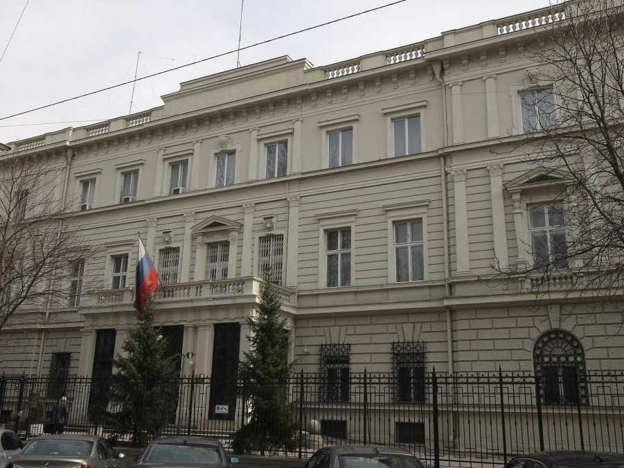 Ilustračná snímka - ruská ambasáda vo Viedni.