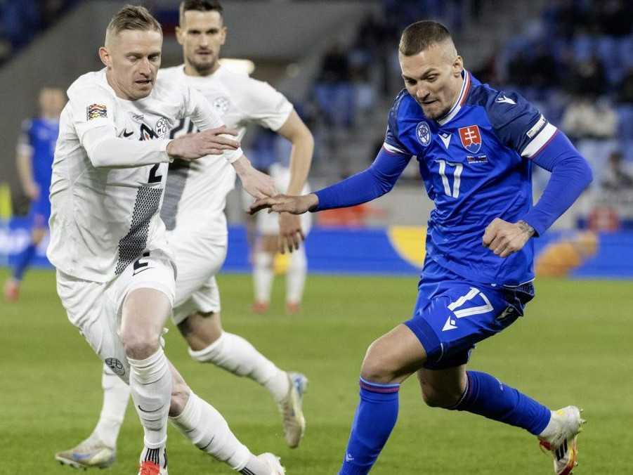 Tehelné pole gól nevidelo: Slováci remizovali so Slovinskom v prvom dueli baráže Ligy národov