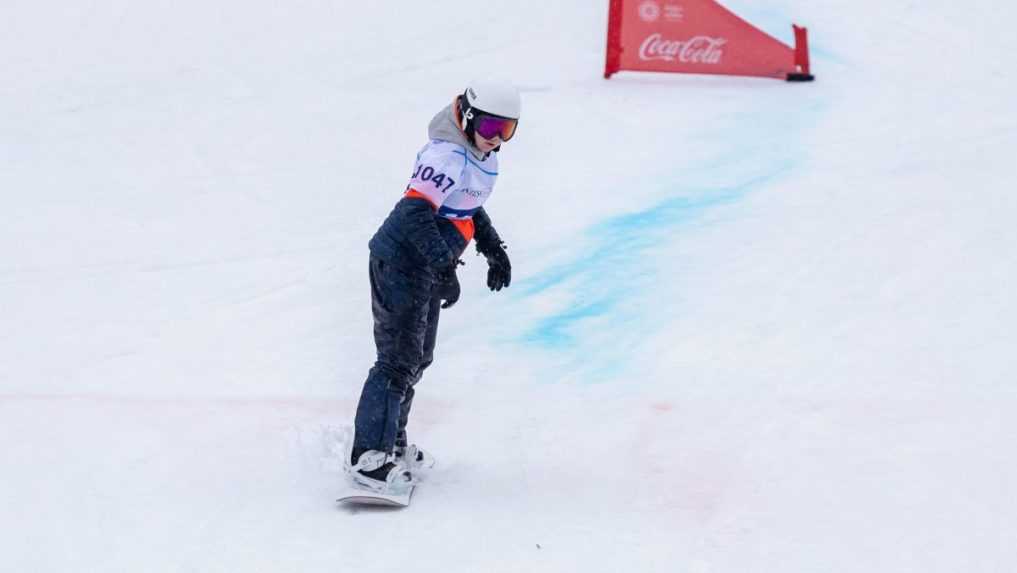 VIDEO: Slovensko oslavuje prvú medailu na hrách Špeciálnych olympiád. Snowboardistka Feglová vybojovala bronz