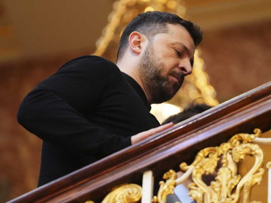 Ukrajinský prezident Volodymyr Zelenskyj.