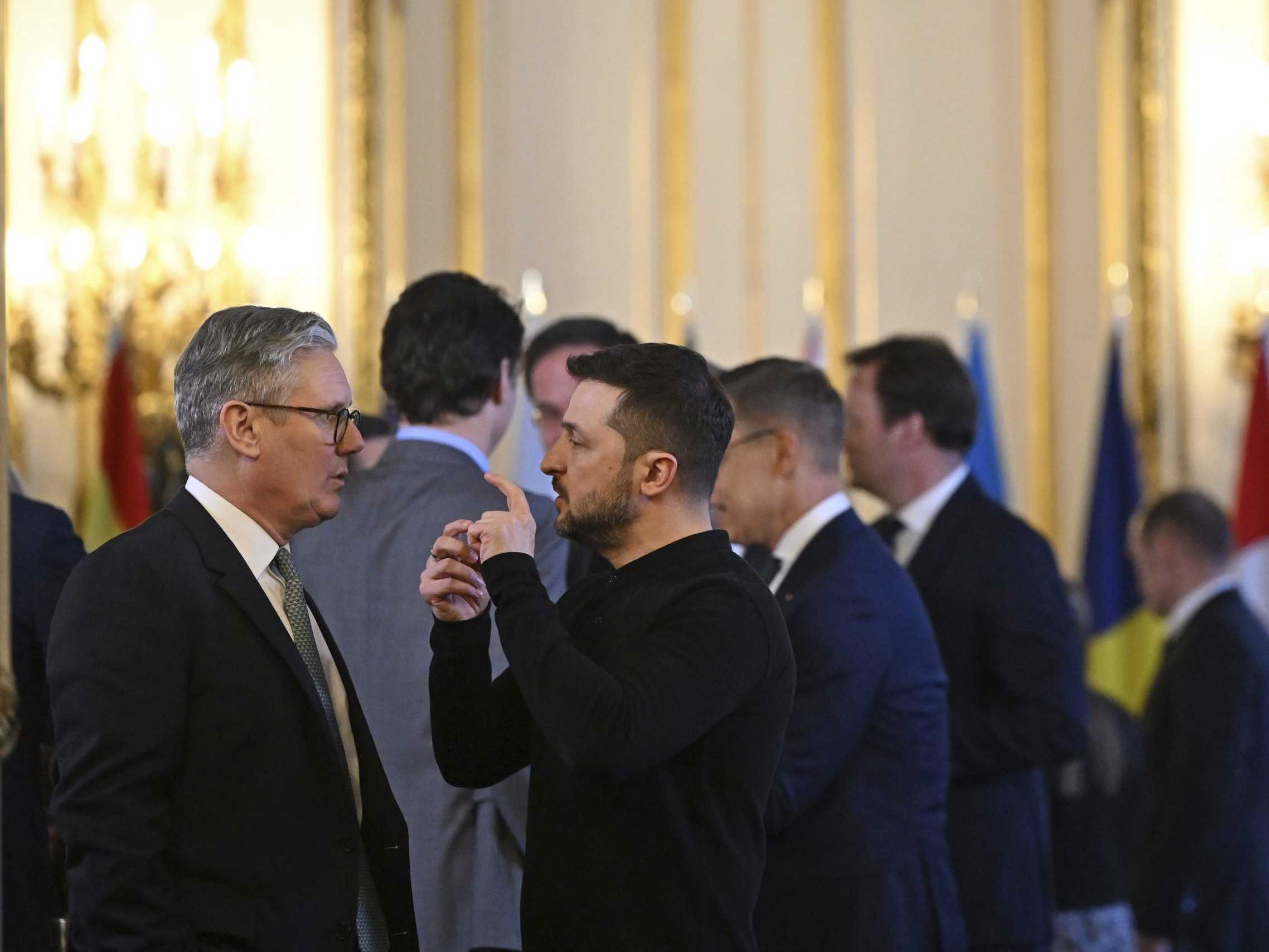 Keir Starmer a Volodymyr Zelenskyj