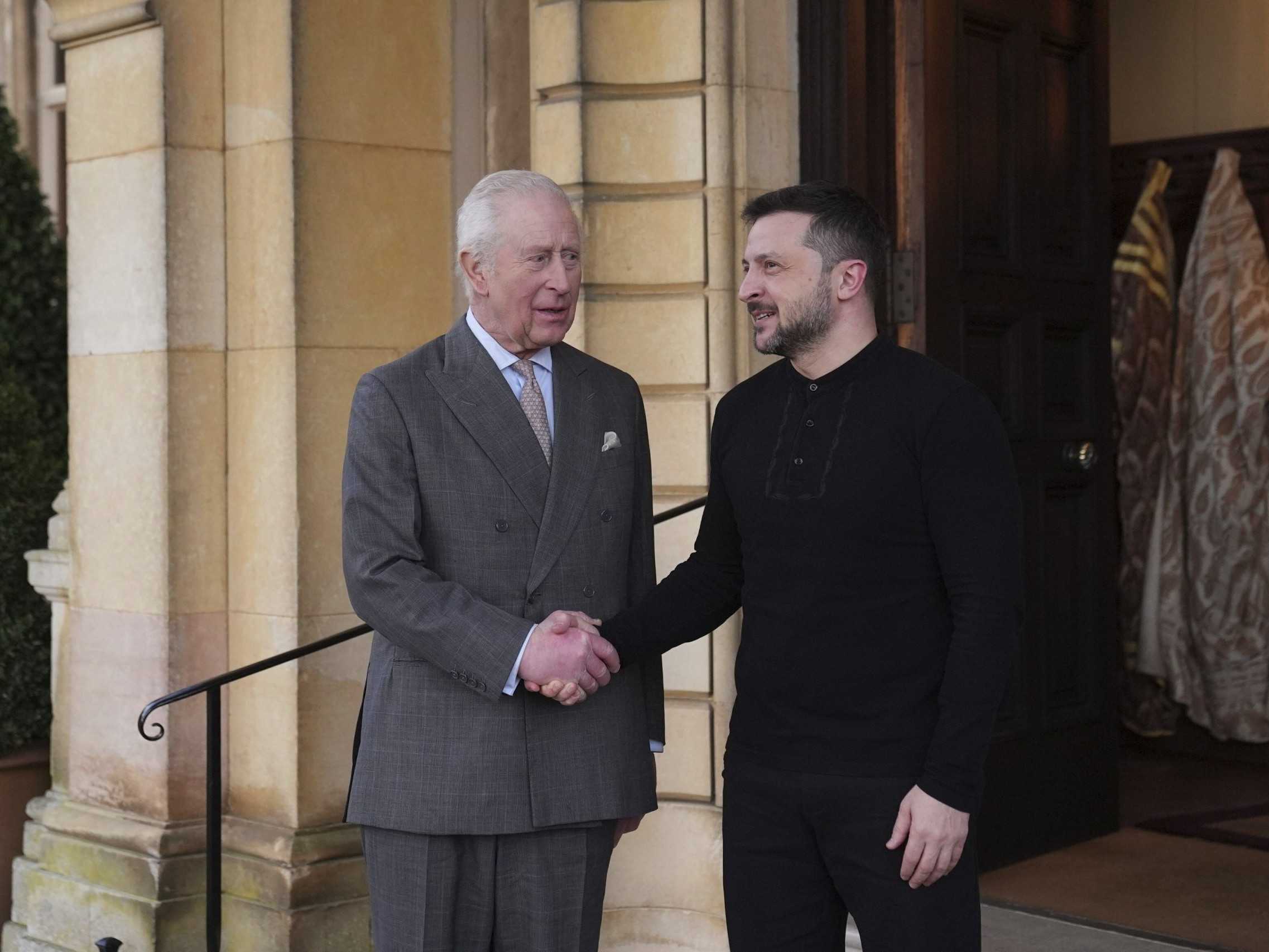 Zelenskyj stretol s kráľom Karolom III.