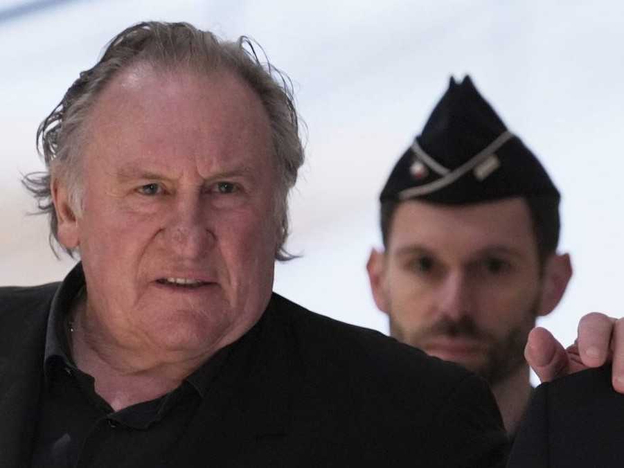 Na snímke herec Gérard Depardieu.