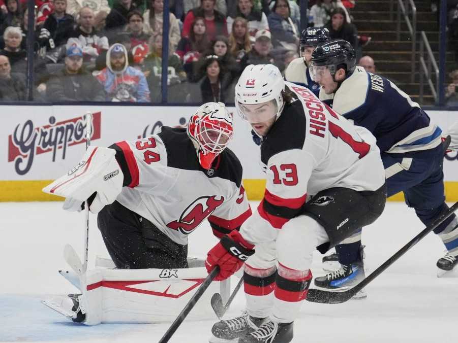 New Jersey zdolalo Columbus na jeho lade.