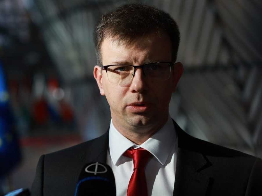 Maďarský minister pre záležitosti EÚ János Boka.