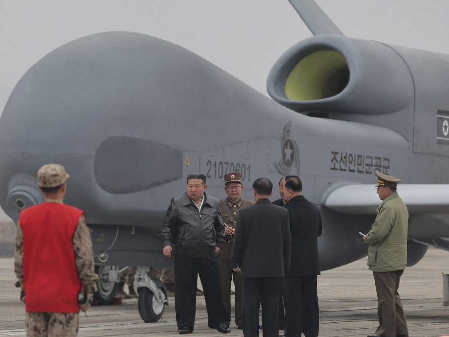 Severokórejský vodca Kim Čong-un.