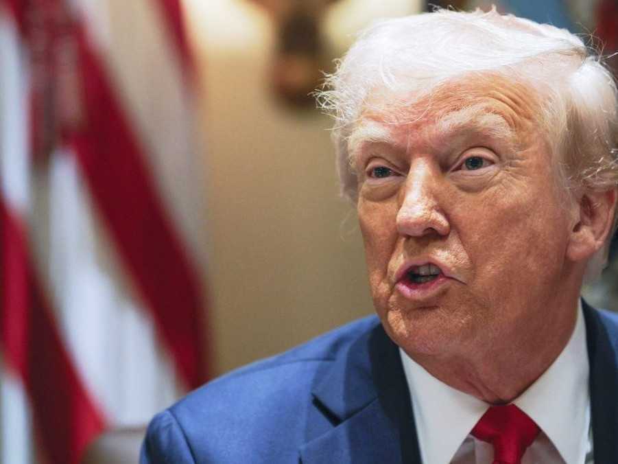 Na snímke Donald Trump.