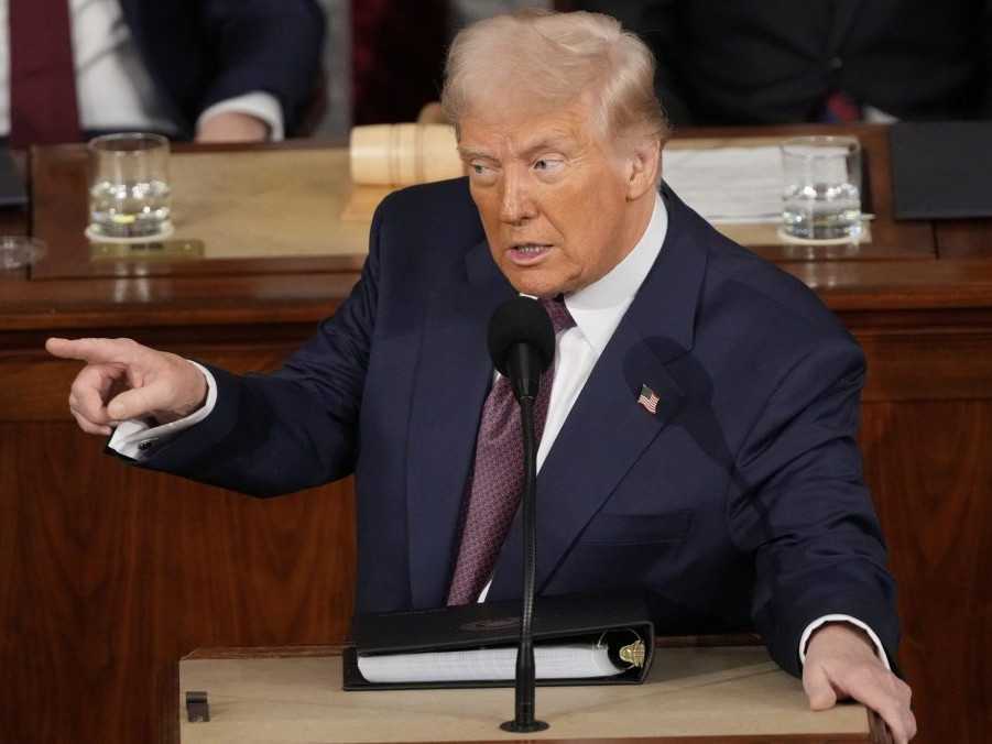 Trump Kongres prejav