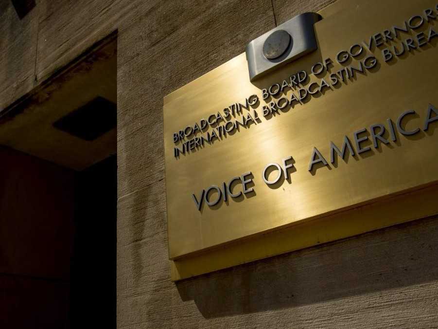 Na snímke budova Hlasu Ameriky.