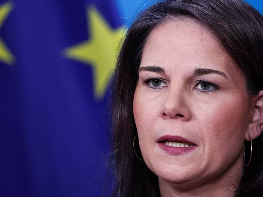 Nemecká ministerka zahraničných vecí Annalena Baerbocková.