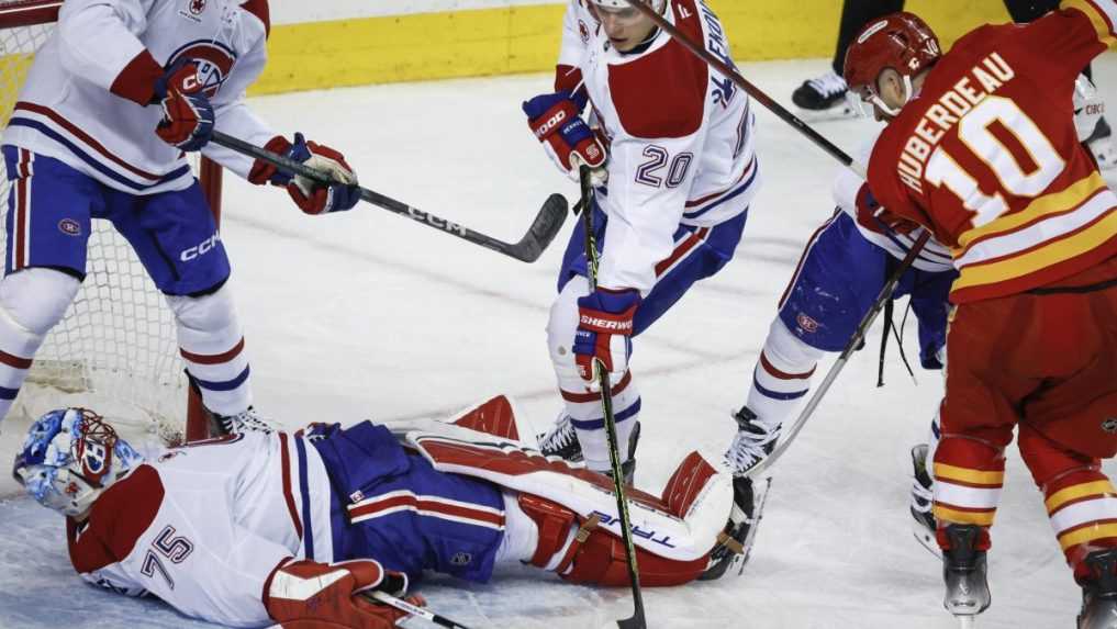 NHL: Calgary s Pospíšilom porazili Slafkovského Montreal. Černák nebodoval