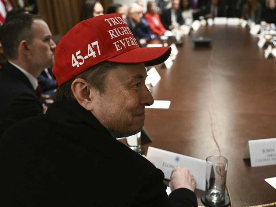 Na snímke Elon Musk.