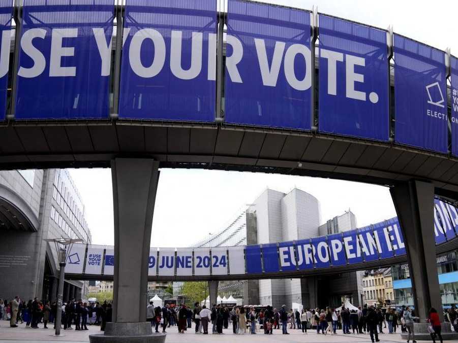 Archívna snímka - Budova Európskeho parlamentu.